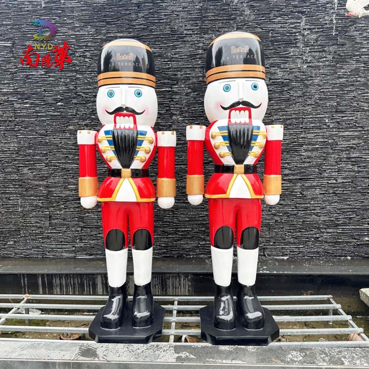 Life Size Fiberglass Nutcracker